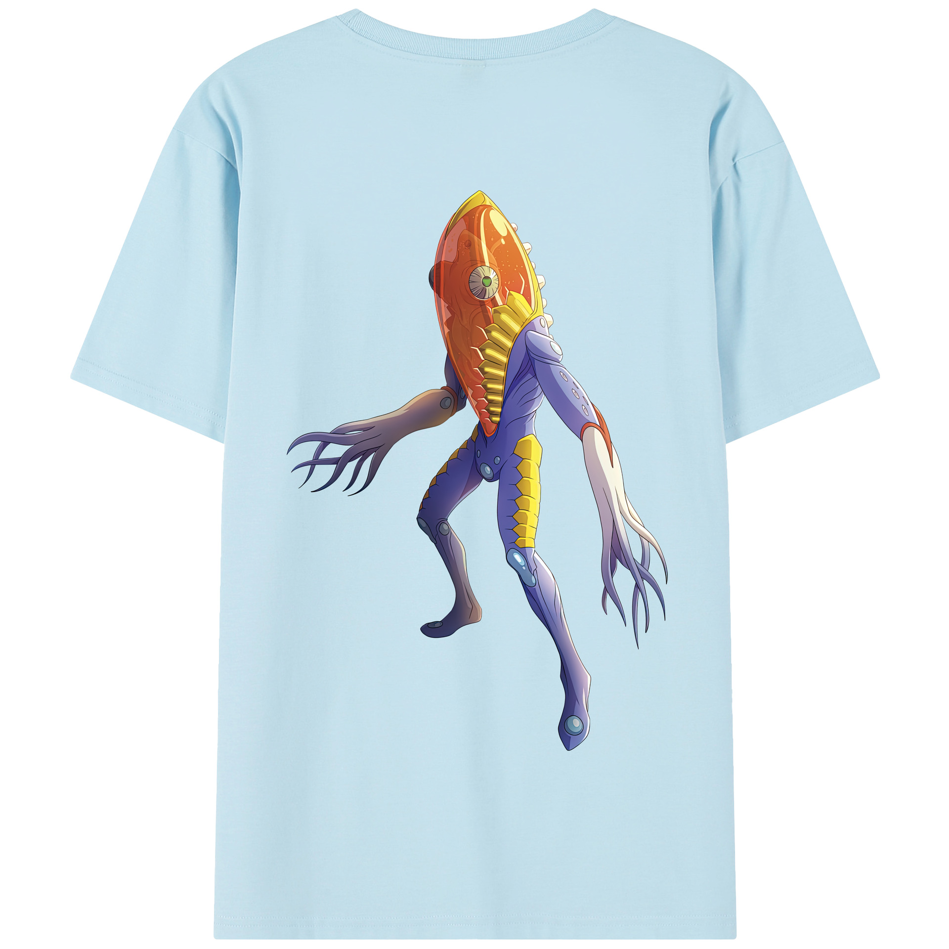 （画像用） ウルトラマン Ultraman 綿100％半袖Tシャツ（背面プリント）